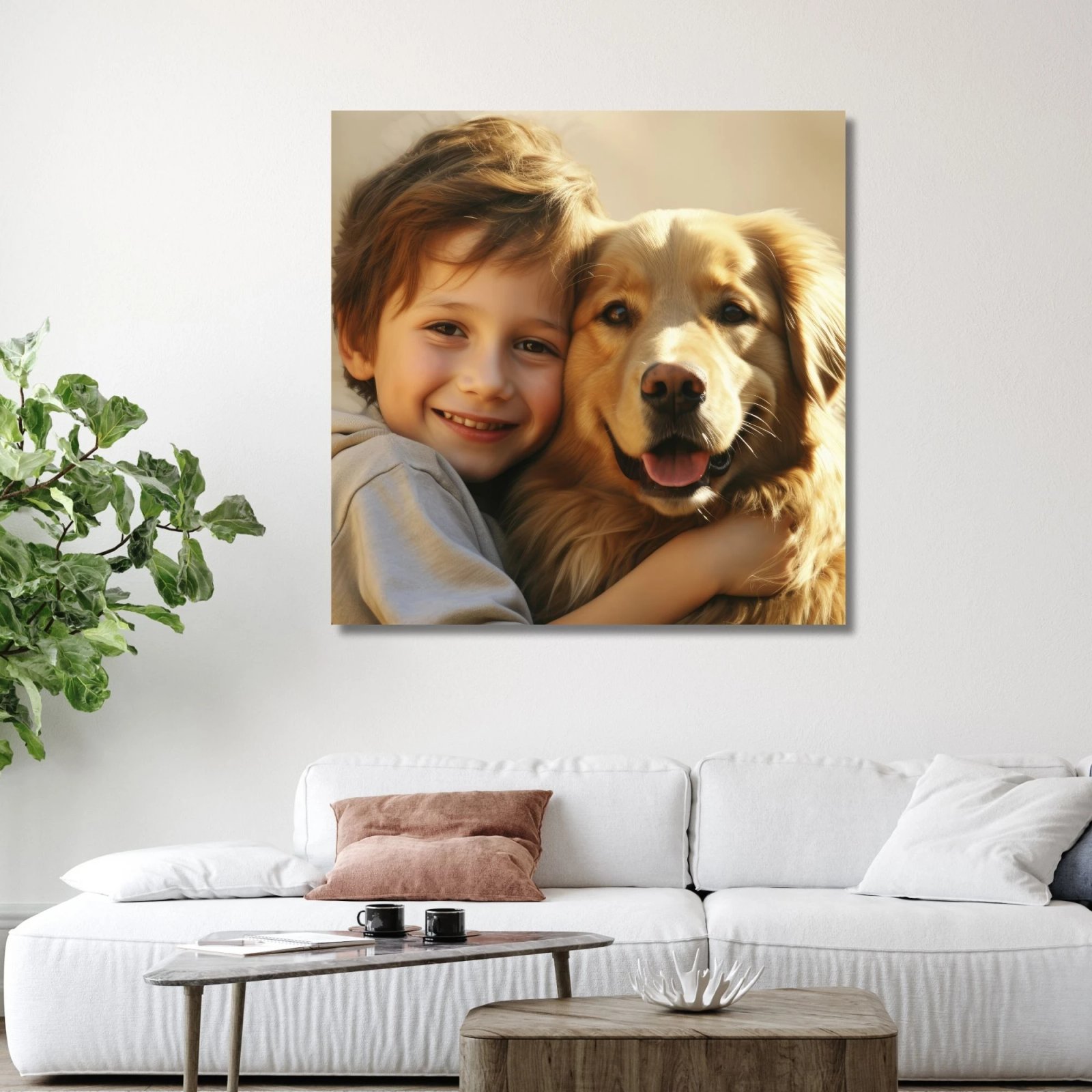 Kişiye Özel 50x50 Kanvas Tablo