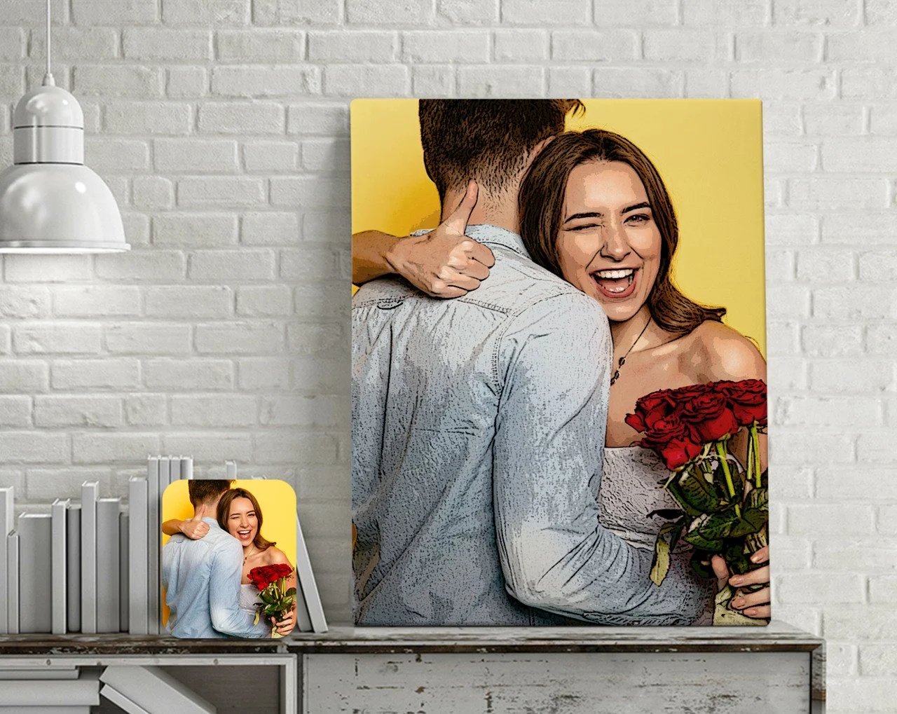 Kişiye Özel 40x50 Kanvas Tablo