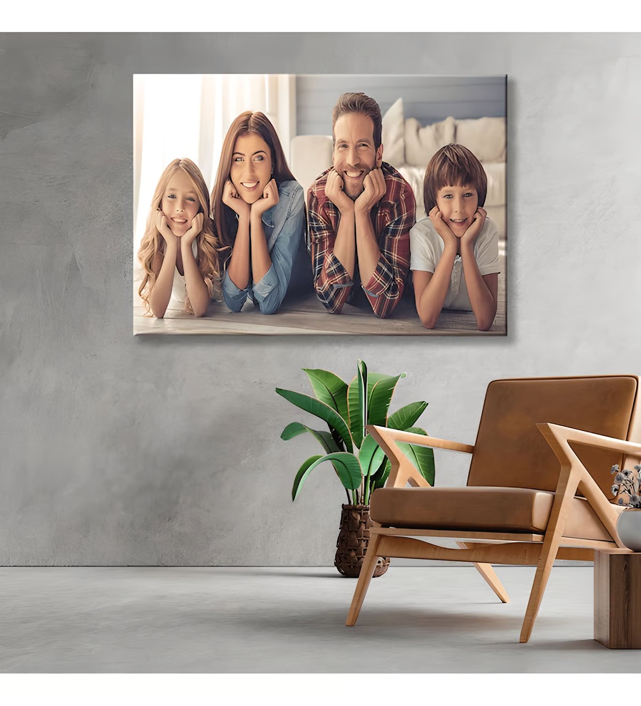 Kişiye Özel 60x90 Kanvas Tablo