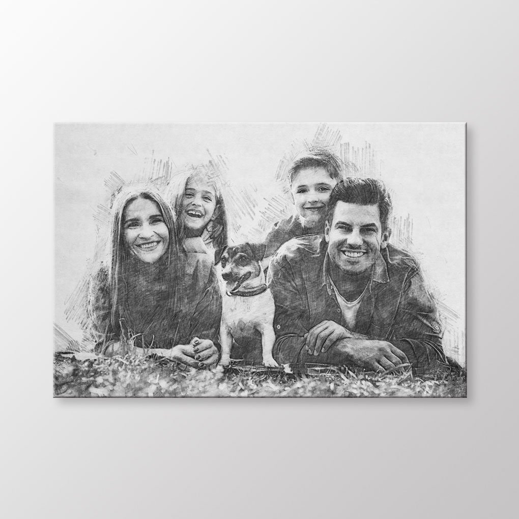 Kişiye Özel 50x100 Kanvas Tablo