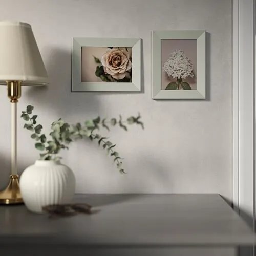 13x18 Klasik Fotoğraf Baskı - Çerçeveli - 5 Adet (Beyaz)