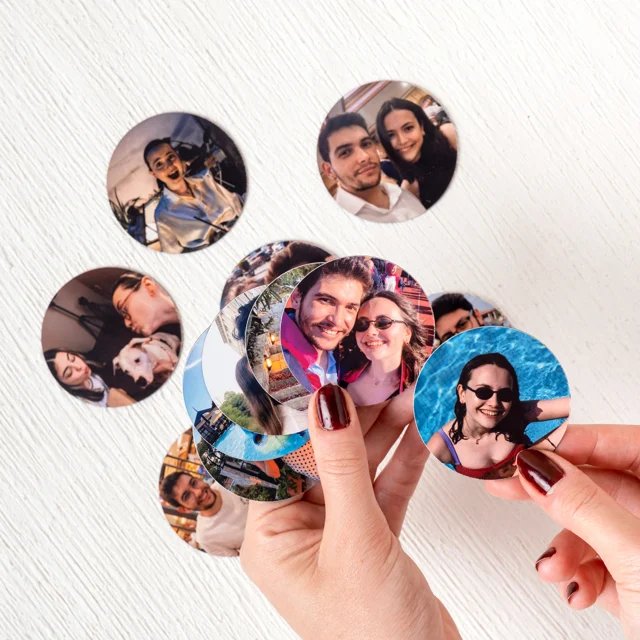 Yuvarlak Magnet - 12 Adet