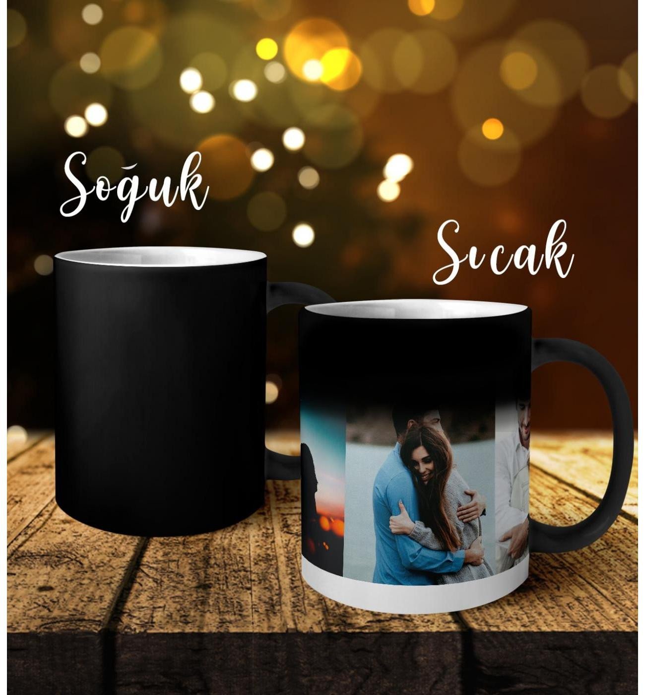 Kişiye Özel Fotoğraflı Sihirli Kupa